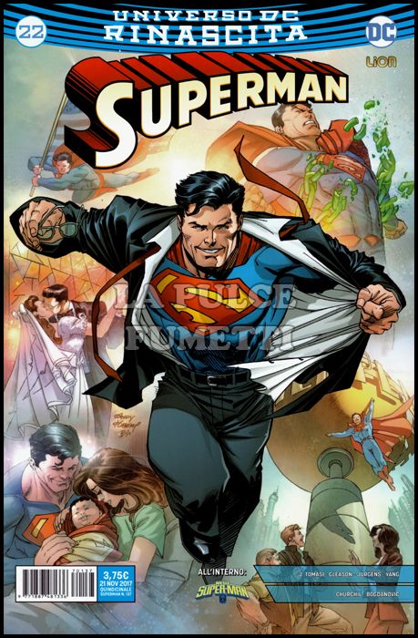 SUPERMAN #   137 - SUPERMAN 22 - RINASCITA